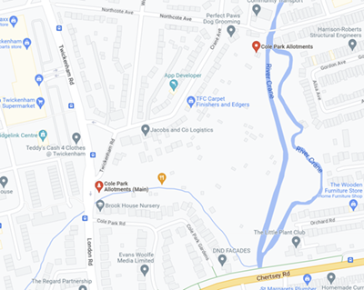 Map to allotments